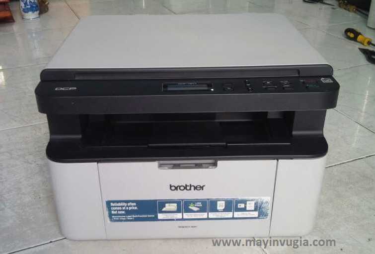 Cách Reset  Drum và Mực Brother DCP 1511, 1601, 1801...