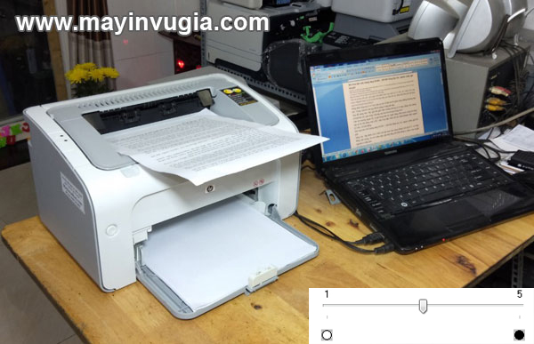 Cách tăng mực đen đậm cho máy in Hp sử dụng hộp mực 35A, 78A, 85A