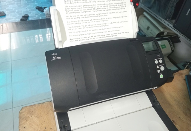 Máy scan 2 mặt Fujitsu Fi-7280 cũ