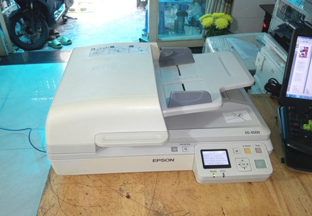 Máy Scan 2 mặt + Flatbed Epson DS 6500 cũ
