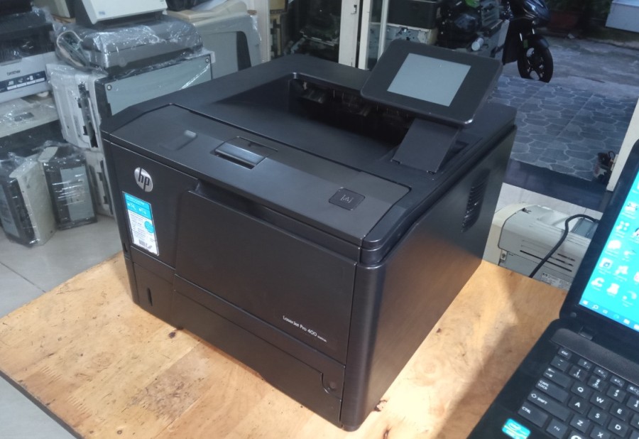 may in hp laserjet pro 401DN